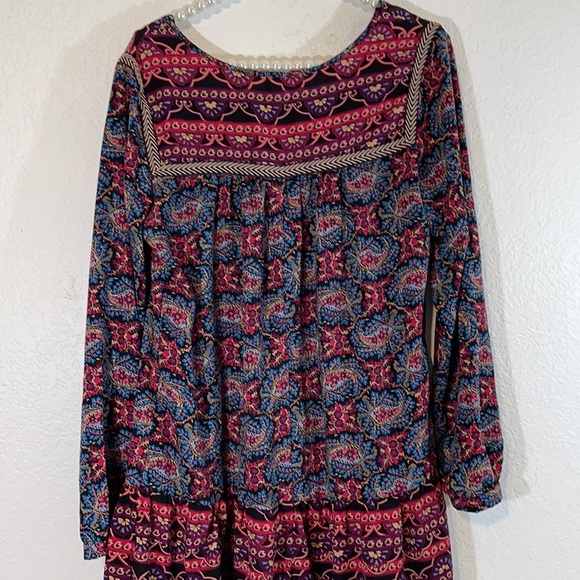 ONE CLOTHING Paisley Tunic Boho Dress Size Medium - Picture 5 of 5